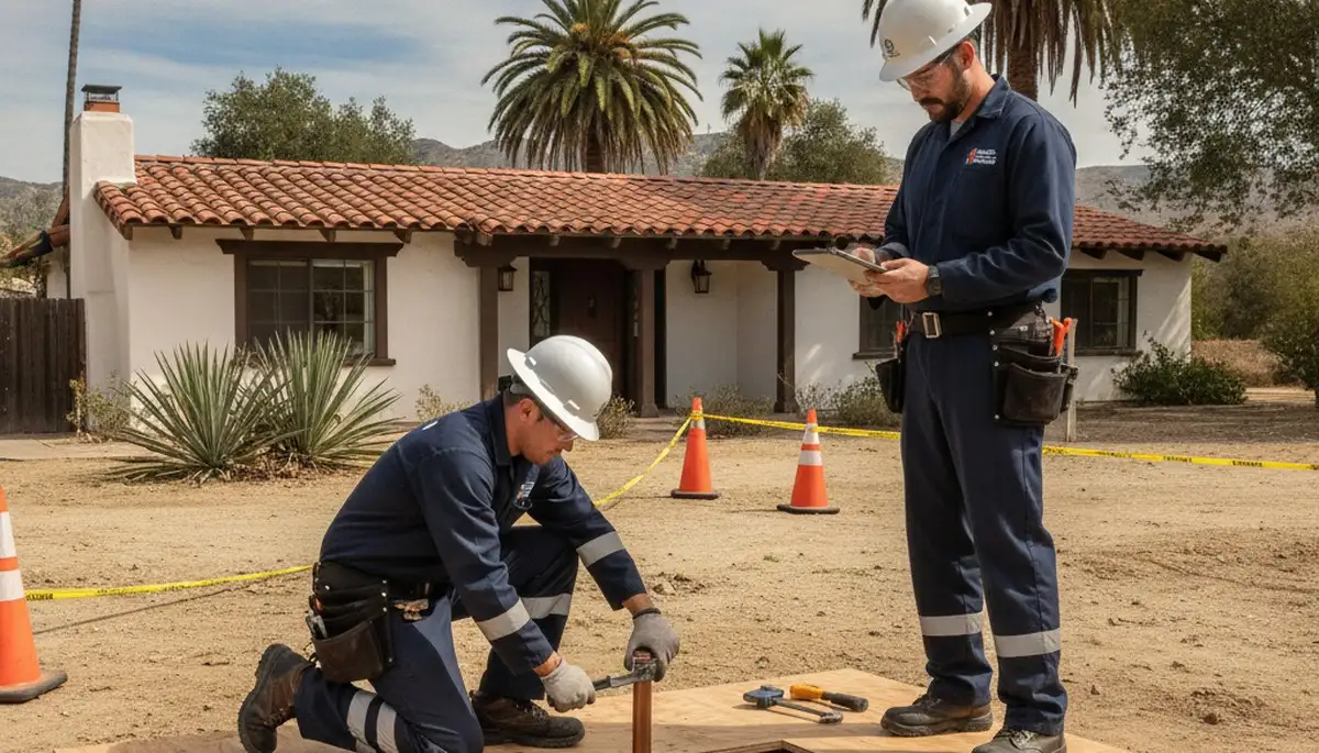 Plumbing repair services in Escondido, CA for residential and commercial plumbing issues