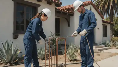 Escondido, CA plumbing repair service for leaks, clogs, and pipe fixes by a local plumber