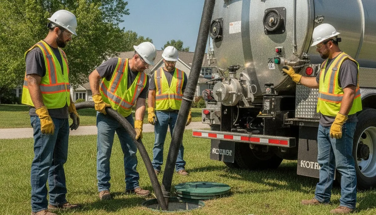 Septic pumping service in Escondido, CA for home plumbing maintenance