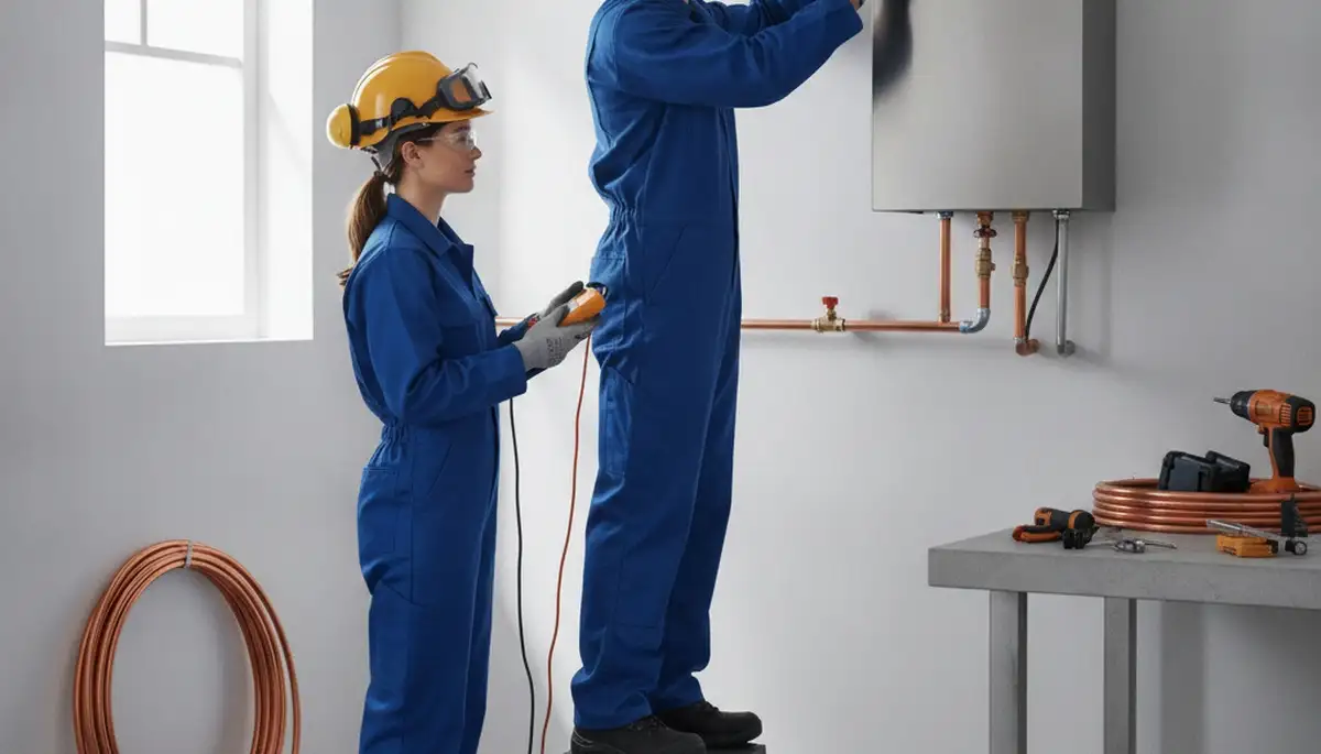 Tankless water heater service in Escondido, CA by On Call Plumbers