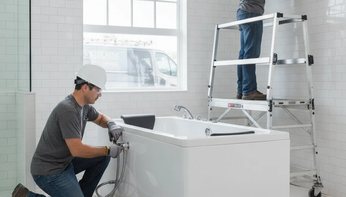 Walk in tub installation for Escondido, CA homes by local plumbing professionals
