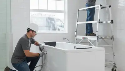 Walk in tub installation for Escondido, CA homes by local plumbing professionals