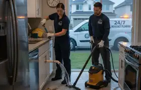 Urgent plumbing response widget for Escondido, CA plumbing repair services